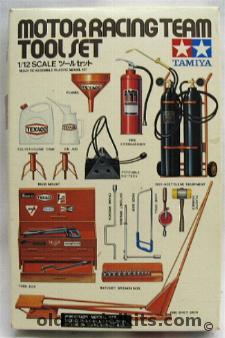 Tamiya 1/12 Motor Racing Team Tool Set, 1204  plastic model kit